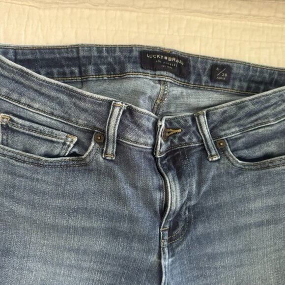 Lucky Brand Low Rise Skinny Lolita Ankle Jeans - Picture 16 of 16